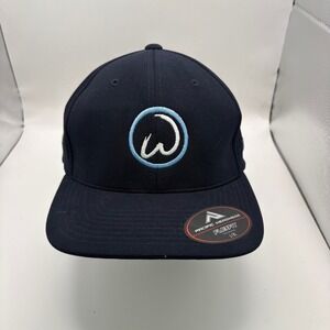 Pacific Headwear Wahlburgers Performance Inspired Snapback Baseball Cap Blue
